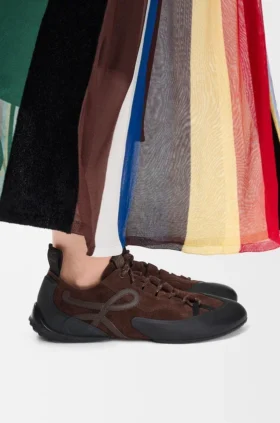 Grip Sneaker in Suede Calfskin