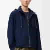 Hooded Jacket in Cotton Hooded Jacket in Cotton