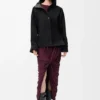 Hooded Jacket in Cotton and Silk Hooded Jacket in Cotton and Silk