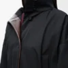 Hooded Jacket in Cotton and Silk Hooded Jacket in Cotton and Silk