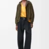 Hooded Jacket in Cotton Blend Hooded Jacket in Cotton Blend