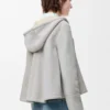 Hooded Jacket in Shearling Hooded Jacket in Shearling