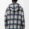 Hooded Jacket in Wool and Linen Hooded Jacket in Wool and Linen