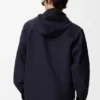 Hooded Shirt in Cotton and Linen