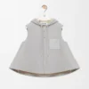Hooded Vest in Shearling Hooded Vest in Shearling