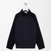 Hybrid Overshirt in Cotton and Wool Hybrid Overshirt in Cotton and Wool