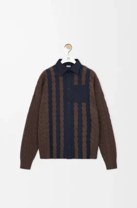 Hybrid Shirt in Cotton and Wool