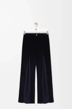 Hybrid Trousers in Cotton and Wool Hybrid Trousers in Cotton and Wool