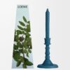 Incense wax candleholder