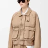 Jacket in Cotton