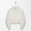 Jacket in Cotton and Silk
