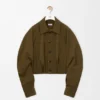 Jacket in Cotton and Silk