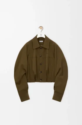 Jacket in Cotton and Silk