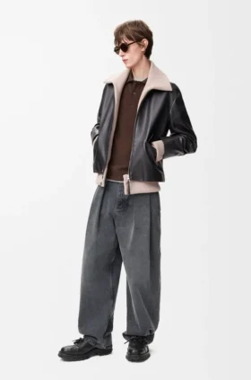 Jacket in Nappa Buffalo Skin
