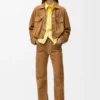 Jacket in Suede Goatskin Jacket in Suede Goatskin