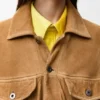 Jacket in Suede Goatskin Jacket in Suede Goatskin
