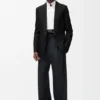 Jacket in Wool and Silk