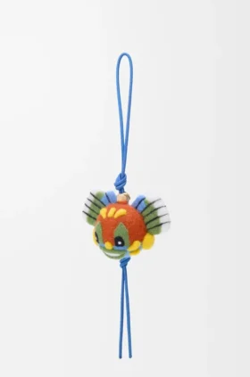 Knight Cat Charm in Felt