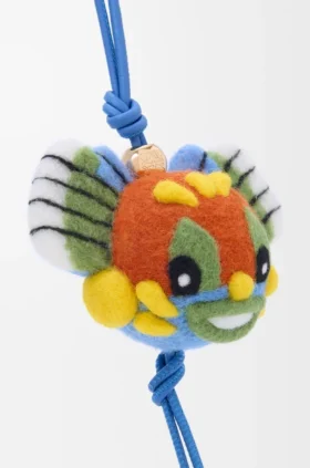 Knight Cat Charm in Felt