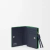Knot Compact Wallet in Shiny Nappa Calfskin Knot Compact Wallet in Shiny Nappa Calfskin