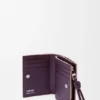 Knot Compact Wallet in Shiny Nappa Calfskin