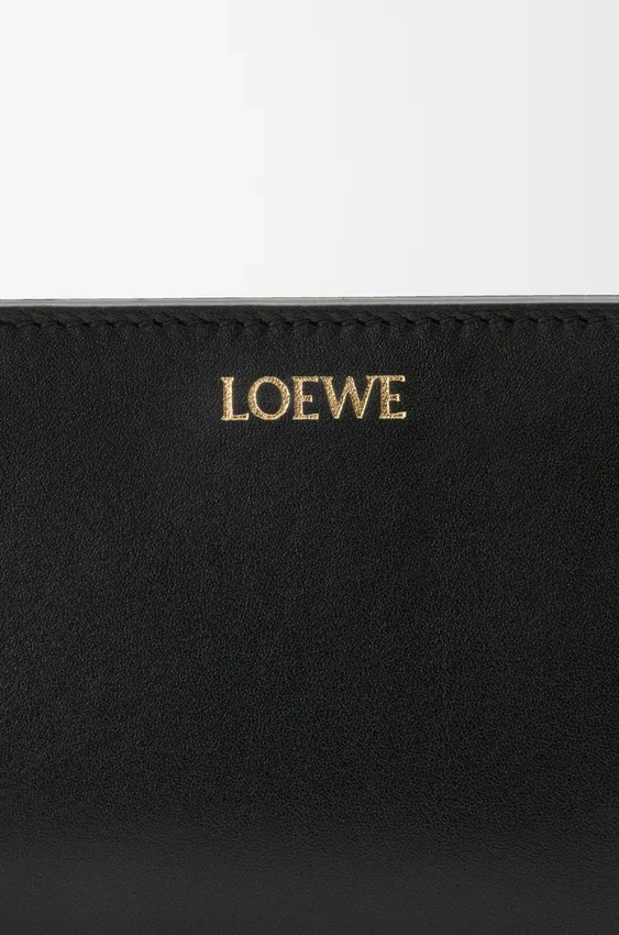 Knot Compact Wallet in Shiny Nappa Calfskin Knot Compact Wallet in Shiny Nappa Calfskin