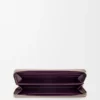 Knot Zip Around Wallet in Shiny Nappa Calfskin Knot Zip Around Wallet in Shiny Nappa Calfskin
