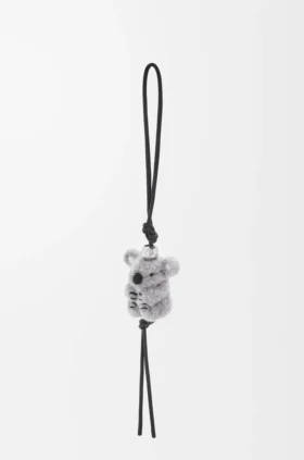 Koala Charm in Felt and Calfskin
