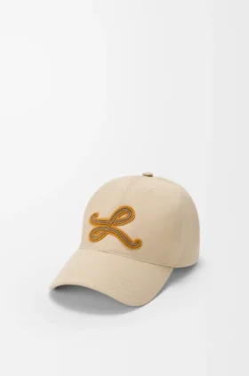 L Patch Cap in Cotton