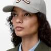 L Patch Cap in Cotton