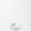 Large Braided Cuff in Sterling Silver