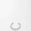Large Braided Cuff in Sterling Silver