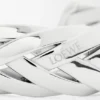 Large Braided Cuff in Sterling Silver