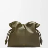 Large Flamenco Clutch in Nappa Calfskin