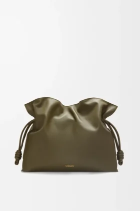 Large Flamenco Clutch in Nappa Calfskin