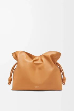 Large Flamenco Clutch in Nappa Calfskin