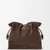 Large Flamenco Clutch in Nappa Calfskin