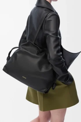 Large Flamenco Clutch in Nappa Calfskin
