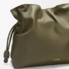 Large Flamenco Clutch in Nappa Calfskin