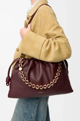Large Flamenco Purse in Mellow Nappa Lambskin