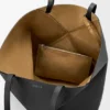 Large Horizontal Puzzle Fold Tote in Soft Grained Calfskin