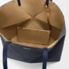 Large Horizontal Puzzle Fold Tote in Soft Grained Calfskin