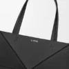Large Horizontal Puzzle Fold Tote in Soft Grained Calfskin