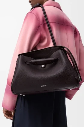 Large Madrid Bag in Supple Grained Calfskin