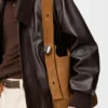 Large Pebble Bucket Bag in Suede Calfskin