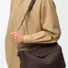 Large Puzzle Bag in Grained Nubuck