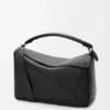 Large Puzzle Bag in Supple Grained Calfskin Large Puzzle Bag in Supple Grained Calfskin