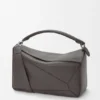 Large Puzzle Bag in Supple Grained Calfskin Large Puzzle Bag in Supple Grained Calfskin