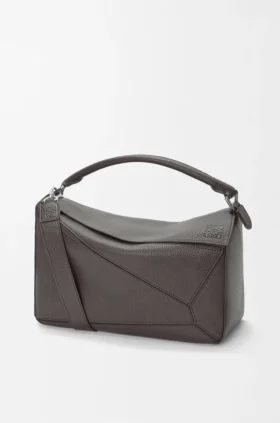 Large Puzzle Bag in Supple Grained Calfskin