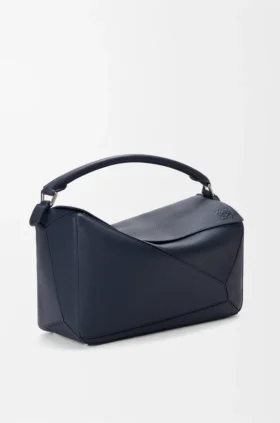 Large Puzzle Bag in Supple Grained Calfskin